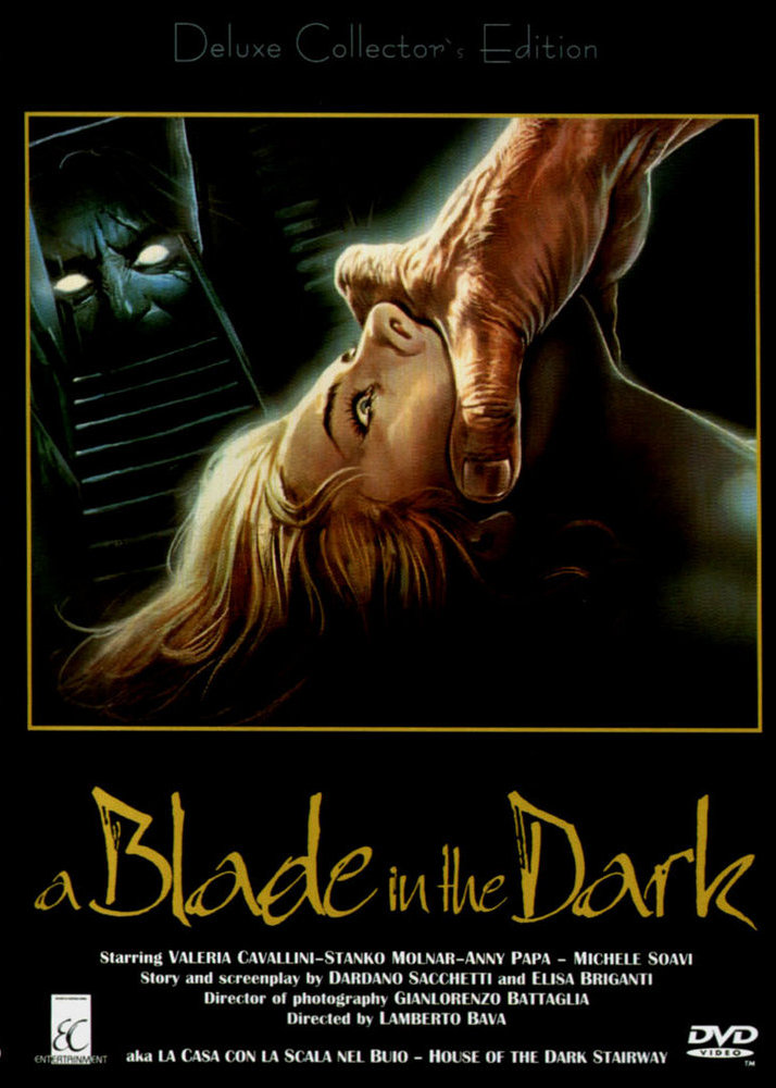 Omslag: A BLADE IN THE DARK