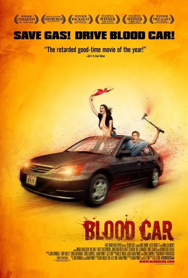 Omslag: BLOOD CAR