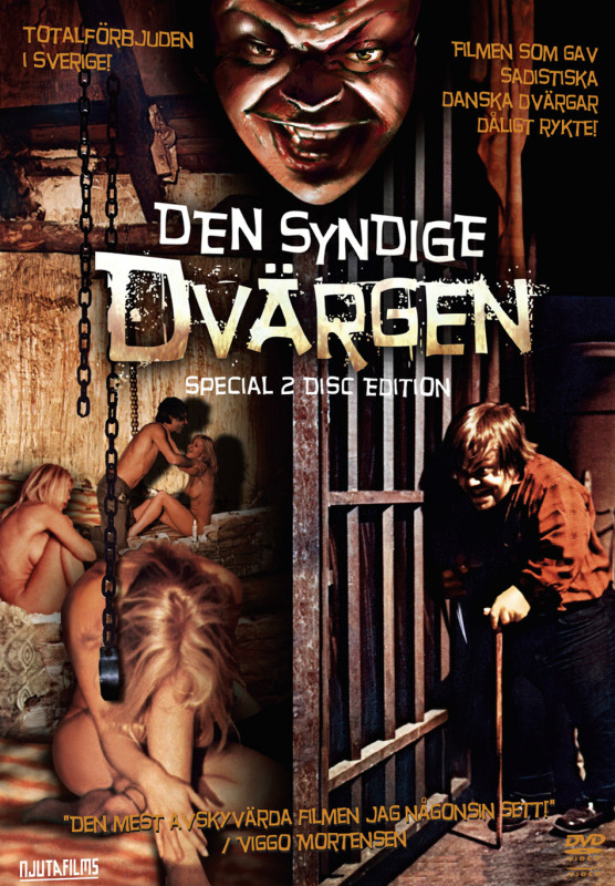 Omslag: DEN SYNDIGE DVÄRGEN