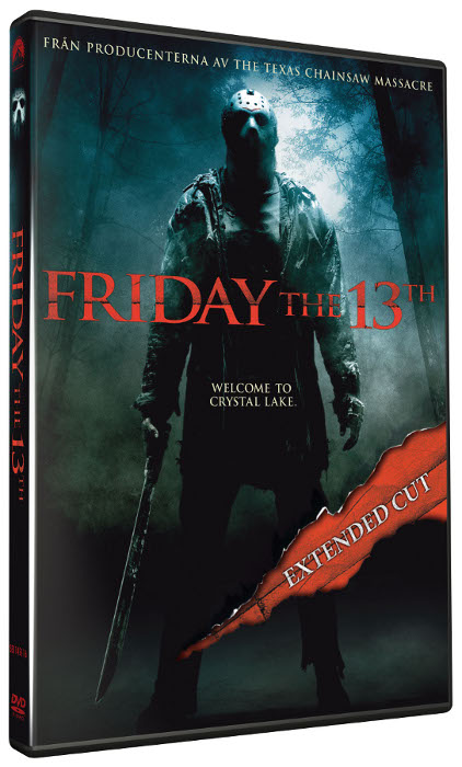 Omslag: FRIDAY THE 13TH, EXTENDED CUT(REMAKE)