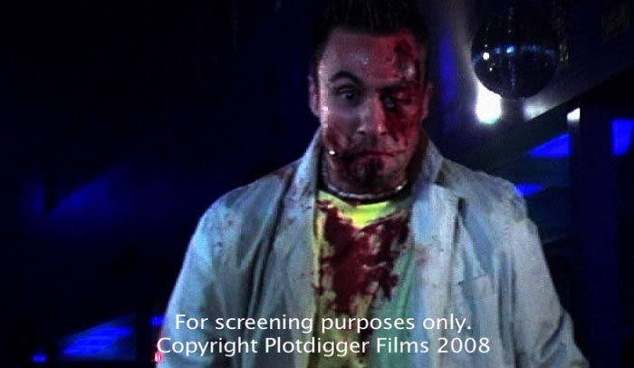 Stillbild 2 ur GUTTERBALLS - EN BLADNING AV SPLATTER OCH SLASHER!