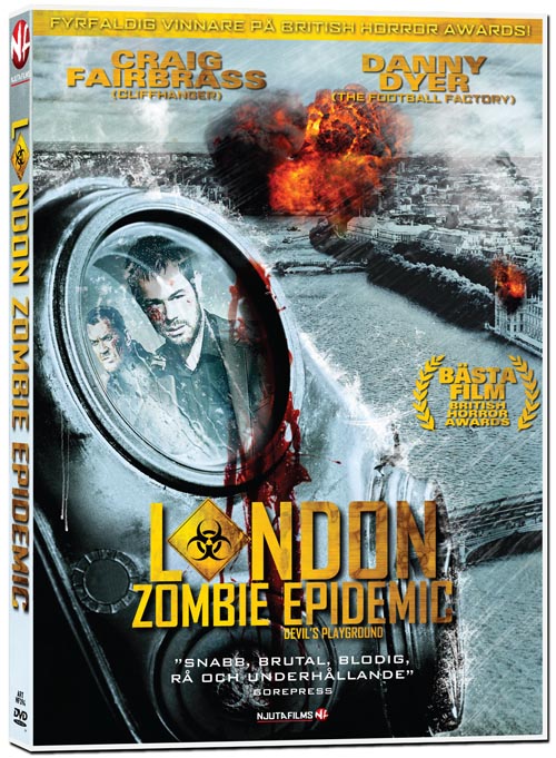 Omslag: LONDON ZOMBIE EPIDEMIC AKA DEVIL’S PLAYGROUND