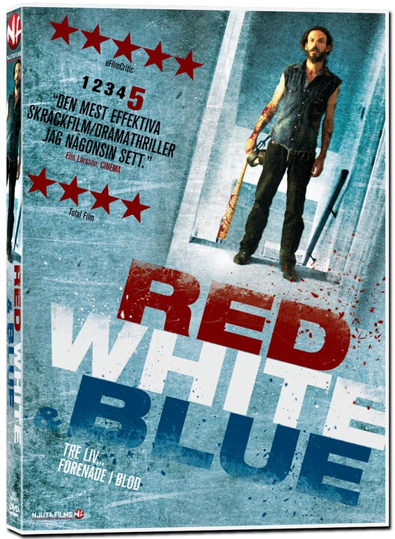 Omslag: RED, WHITE & BLUE